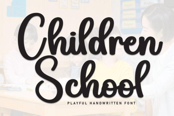 Download Children School Font - Font Collection