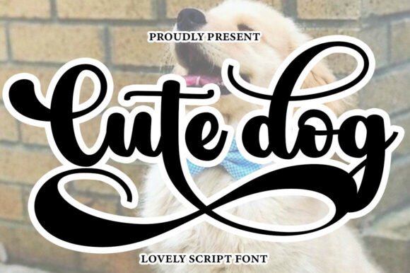 Download Cute Dog Font - Font Collection