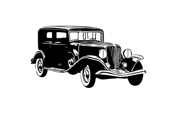 Download Vintage Car B - Auburn Salon Sedan - Vintage Collection