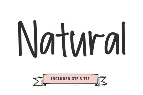 Download Natural Font - Font Collection