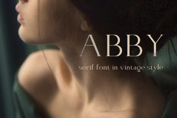 Download Elegant Font Abby - Font Collection