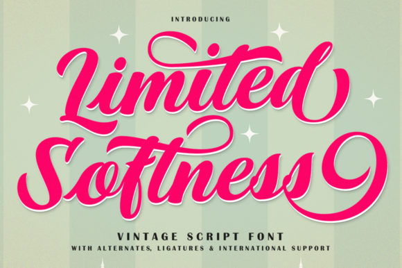 Download Limited Softness Font&nbsp; - Font Collection