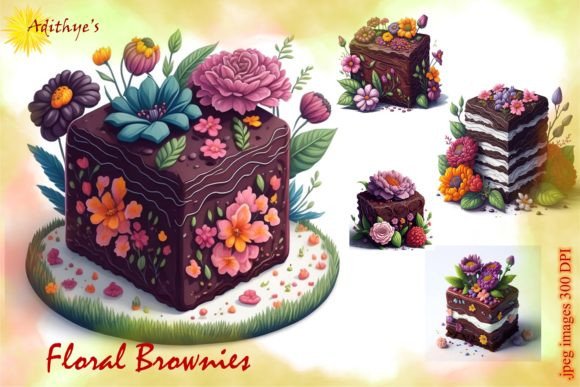 Download Floral Brownies - Brownies Collection