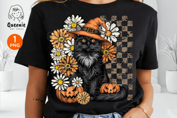 Download Vintage Halloween Black Cat Pumpkin Fall - Vintage Collection