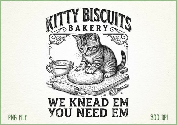 Download Kitty Biscuits Bakery Cat Baking Lover - Love Collection